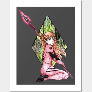 Asuka Sōryū Langley Posters and Art